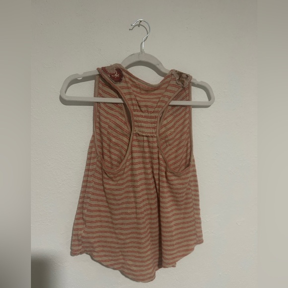 Free People Frida top with embroidered floral trim, size XS - Picture 5 of 5